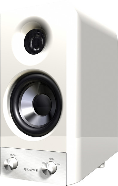 Quadral Rondo Active Wit (per paar) is nooit meer leverbaar