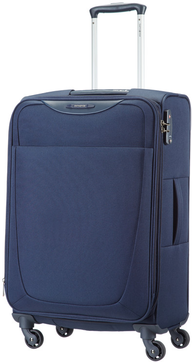 Samsonite Base Hits Spinner Expandable 66 cm Navy Blue is nooit meer leverbaar