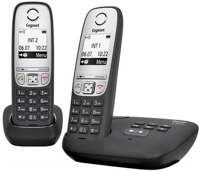 Gigaset A415A Duo Zwart is nooit meer leverbaar