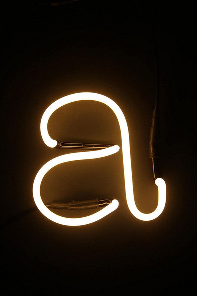 Seletti Neon letter A is nooit meer leverbaar