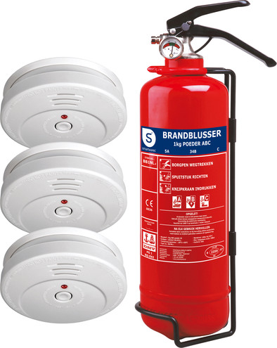 Smartwares Brandbeveiligingsset Basic is nooit meer leverbaar