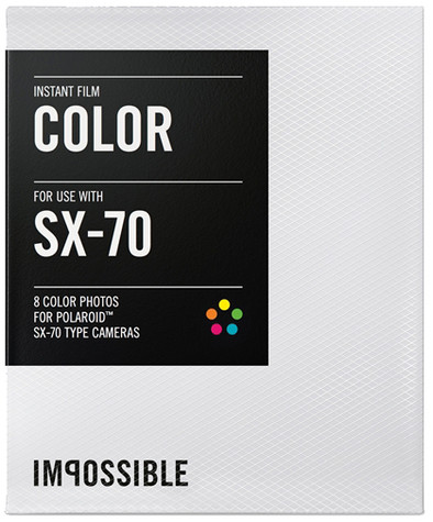 Polaroid SX-70 Kleurenfilm is nooit meer leverbaar
