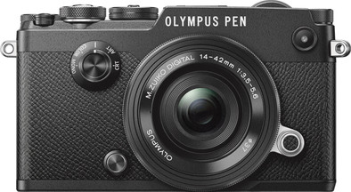 Olympus PEN-F Zwart + 14-42mm is nooit meer leverbaar