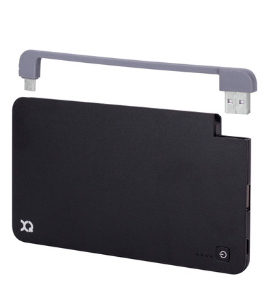 Xqisit Powerbank 5000 mAh MicroUSB Zwart is nooit meer leverbaar