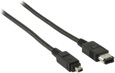 Valueline FireWire 4 Pins naar 6 Pins Kabel 2 Meter is nooit meer leverbaar