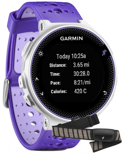 Le produit Garmin Forerunner 230 HRM Violet/Blanc ne sera plus jamais disponible