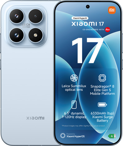 Le produit Xiaomi 17 256 Go Bleu 5G ne sera plus jamais disponible