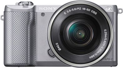 Sony Alpha A5000 Zilver + 16-50mm OSS is nooit meer leverbaar