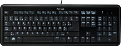 Trust eLight LED Illuminated Toetsenbord Azerty is nooit meer leverbaar