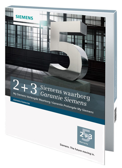 Siemens Service Pakket (3 Jaar Extra Garantie) is nooit meer leverbaar