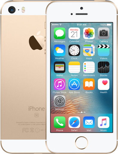 Apple iPhone SE 64 GB Goud is nooit meer leverbaar