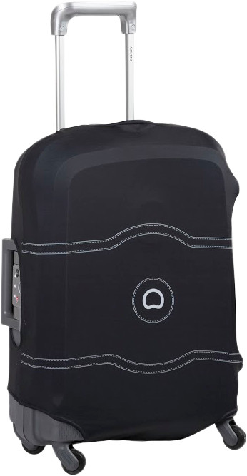Delsey Travel Necessities Suitcase Cover S/M Black is nooit meer leverbaar