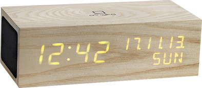 Gingko Music Click Clock Beuken/Oranje is nooit meer leverbaar