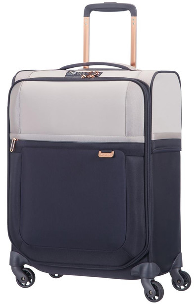 Samsonite Uplite Spinner 55 cm Pearl/Blue is nooit meer leverbaar