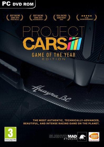 Project CARS Game of the Year Edition PC is nooit meer leverbaar
