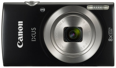 Canon IXUS 177 Zwart is nooit meer leverbaar