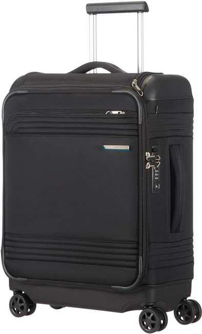 Samsonite Smarttop Spinner 55 cm Black is nooit meer leverbaar
