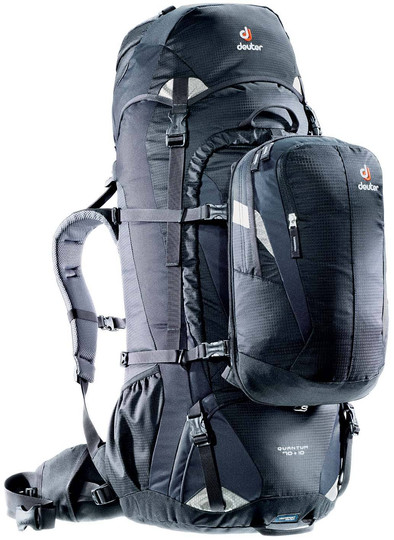 Deuter Quantum 70L + 10L Black/Silver is no longer available