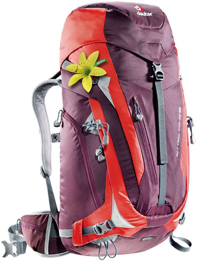 Deuter ACT Trail Pro 38 SL Aubergine / Fire is no longer available