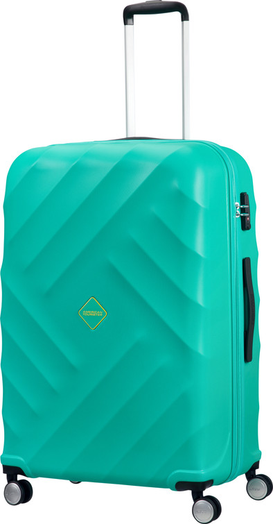 American Tourister Crystal Glow Spinner TSA 76 cm Aqua Turquoise is nooit meer leverbaar
