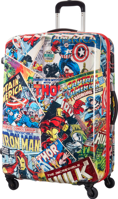 American Tourister Legends Spinner 75 Alfatwist Marvel Comics is nooit meer leverbaar
