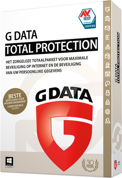 G Data Total Protection / 1 jaar / 1 pc is nooit meer leverbaar