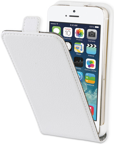 Le produit BeHello Coque à rabat pour Apple iPhone 5/5S Blanc ne sera plus jamais disponible