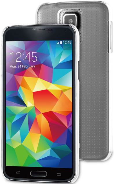 BeHello Back Case Samsung Galaxy S5 / S5 Neo Transparant is nooit meer leverbaar