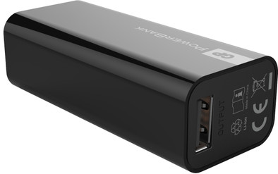GP Portable Power Bank 1C02A 2,600mAh Black is no longer available