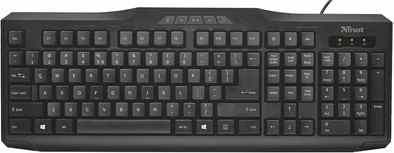 Trust Classicline Multimedia Toetsenbord QWERTY is nooit meer leverbaar
