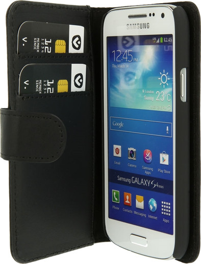 Valenta Booklet Classic Luxe Samsung Galaxy S4 Mini Zwart is nooit meer leverbaar