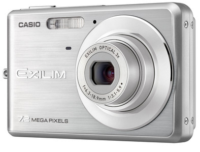 Casio Exilim EX-Z77 Zilver is nooit meer leverbaar