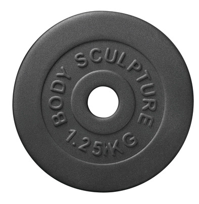 Body Sculpture Gietijzeren Halterschijven 1,25 kg is nooit meer leverbaar
