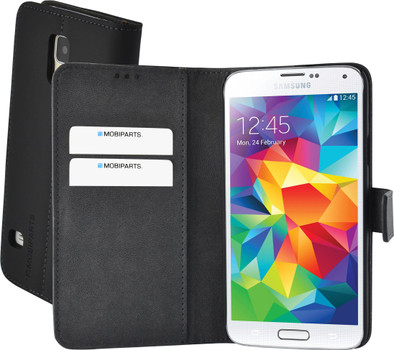 Le produit Mobiparts Premium Coque Portefeuille Samsung Galaxy S5/S5 Neo Noir ne sera plus jamais disponible