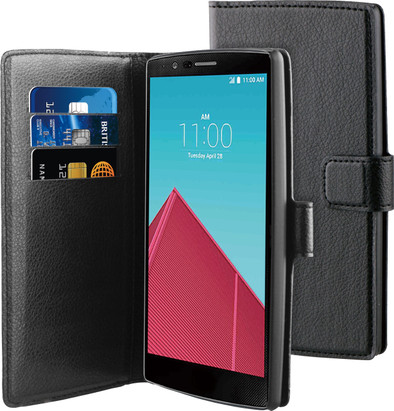BeHello Wallet Case LG G4 Zwart is nooit meer leverbaar