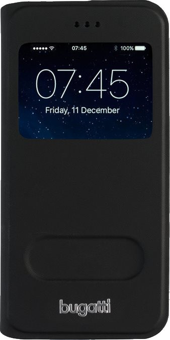 Bugatti Book Case Lausanne Apple iPhone 6/6s Zwart is nooit meer leverbaar