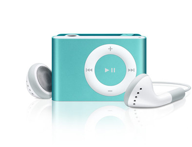 Apple iPod Shuffle 2 GB Blue is nooit meer leverbaar