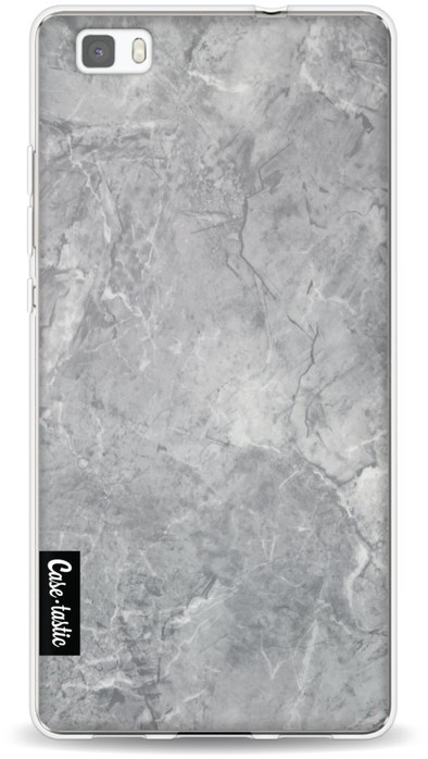 Casetastic Softcover Huawei P8 Lite Grey Marble is nooit meer leverbaar