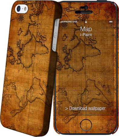 Le produit I-Paint Cover Apple iPhone 5/5S/SE Map ne sera plus jamais disponible