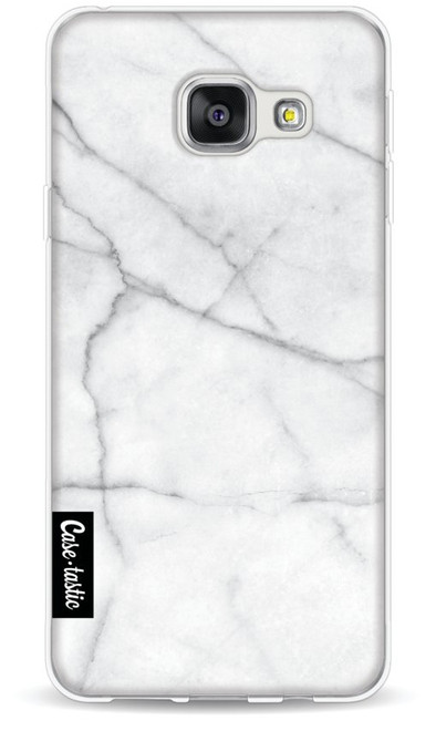 Casetastic Softcover Samsung Galaxy A3 (2016) White Marble is nooit meer leverbaar