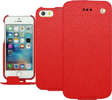 Noreve Tradition Grain Leather Case Apple iPhone 5/5S/SE Rood is nooit meer leverbaar