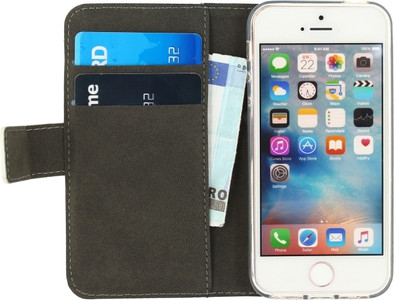 Mobilize Gelly Wallet Book Case Apple iPhone 5/5S/SE Wit is nooit meer leverbaar
