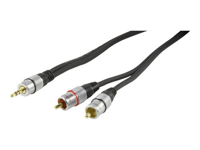 HQ 3,5 mm naar RCA kabel 5 meter is nooit meer leverbaar