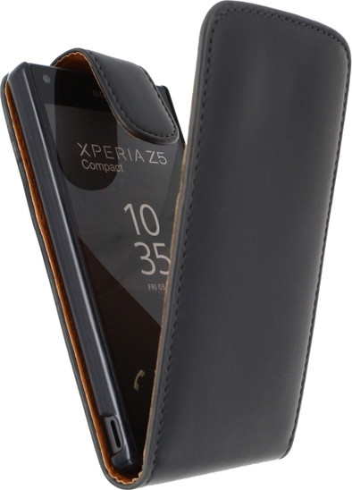 Xccess Flip Case Sony Xperia Z5 Compact Zwart is nooit meer leverbaar