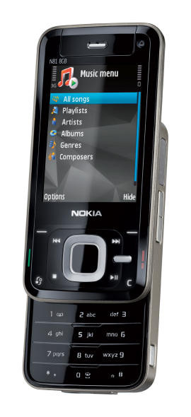 Nokia N81 8 GB is nooit meer leverbaar