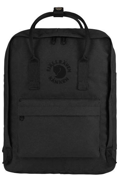 Fjällräven Re-Kånken Black 16L is nooit meer leverbaar