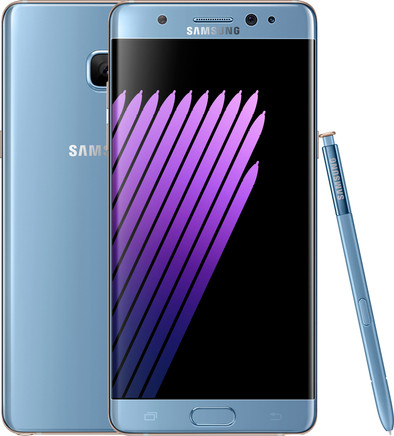 Samsung Galaxy Note 7 Blauw is nooit meer leverbaar