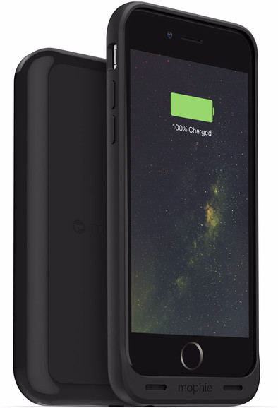 Mophie Juice Pack Wireless Apple iPhone 6/6s Zwart is nooit meer leverbaar