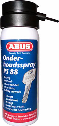ABUS Slotspray PS88 50ML is nooit meer leverbaar