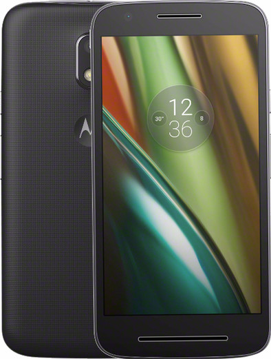 Motorola Moto E (Gen 3) Zwart is nooit meer leverbaar